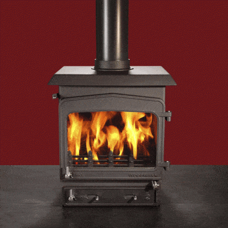 Woodwarm Fireview Slender 5 Log Burner The Cosy Stove Company