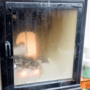 How to Clean Wood Stove Glass & Keep It from Getting Black